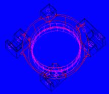 3-D Wire Frame of the Rear Carrier
