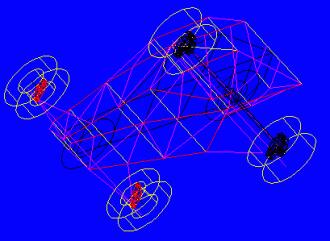 3-D Wire Frame of the Moskito