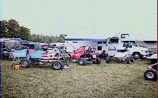 The rest of us in the pits at Crandon